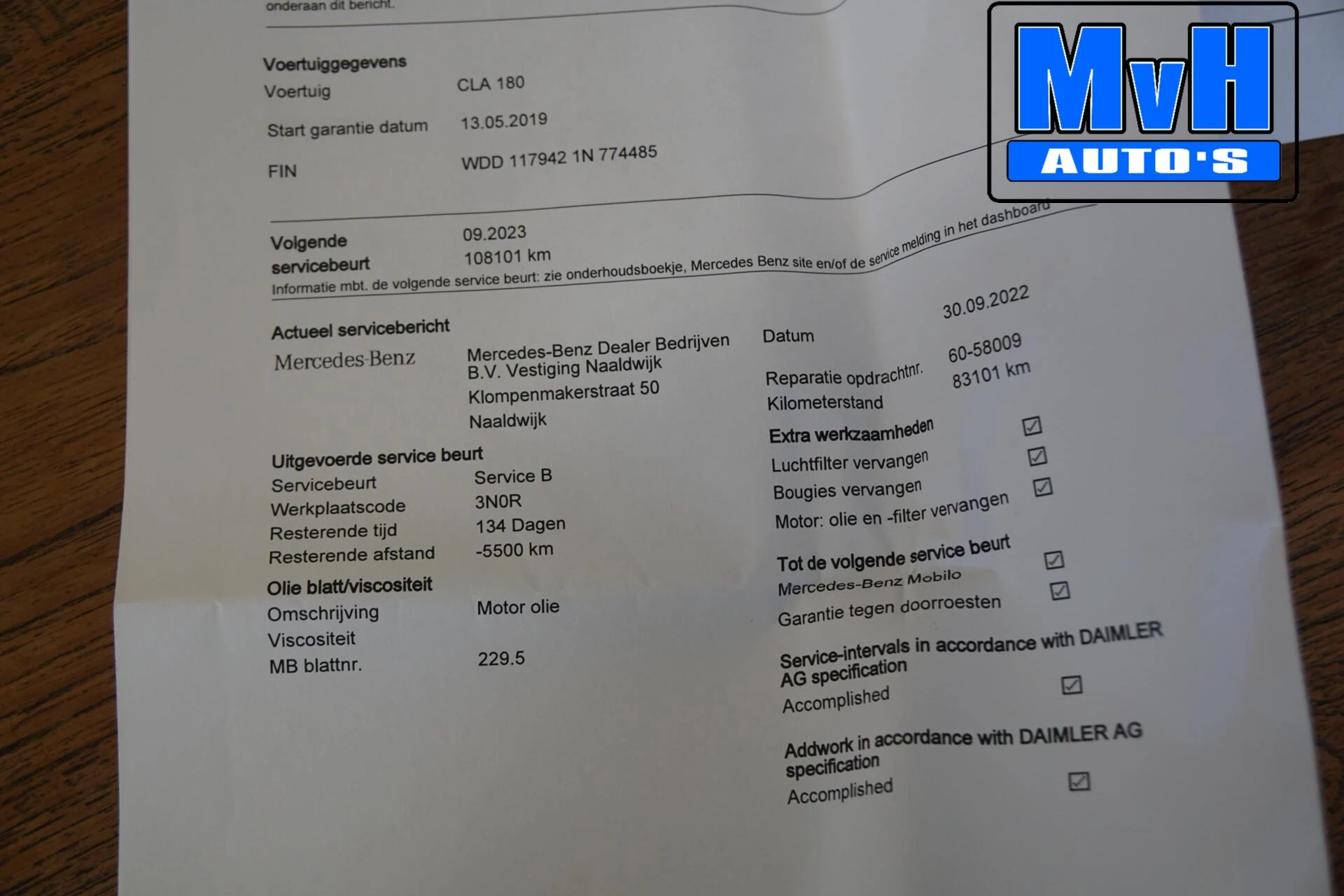 Hoofdafbeelding Mercedes-Benz CLA