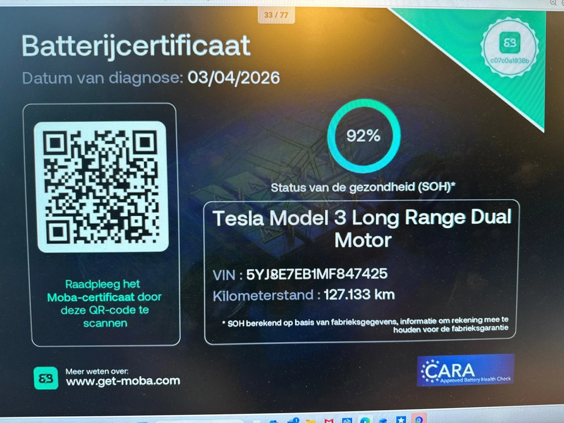 Hoofdafbeelding Tesla Model 3