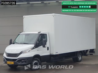 Iveco Daily 70C18 Automaat Luchtvering Laadklep Airco Cruise Bakwagen Euro6 Meubelbak Koffer 36m3 Airco Cruise control