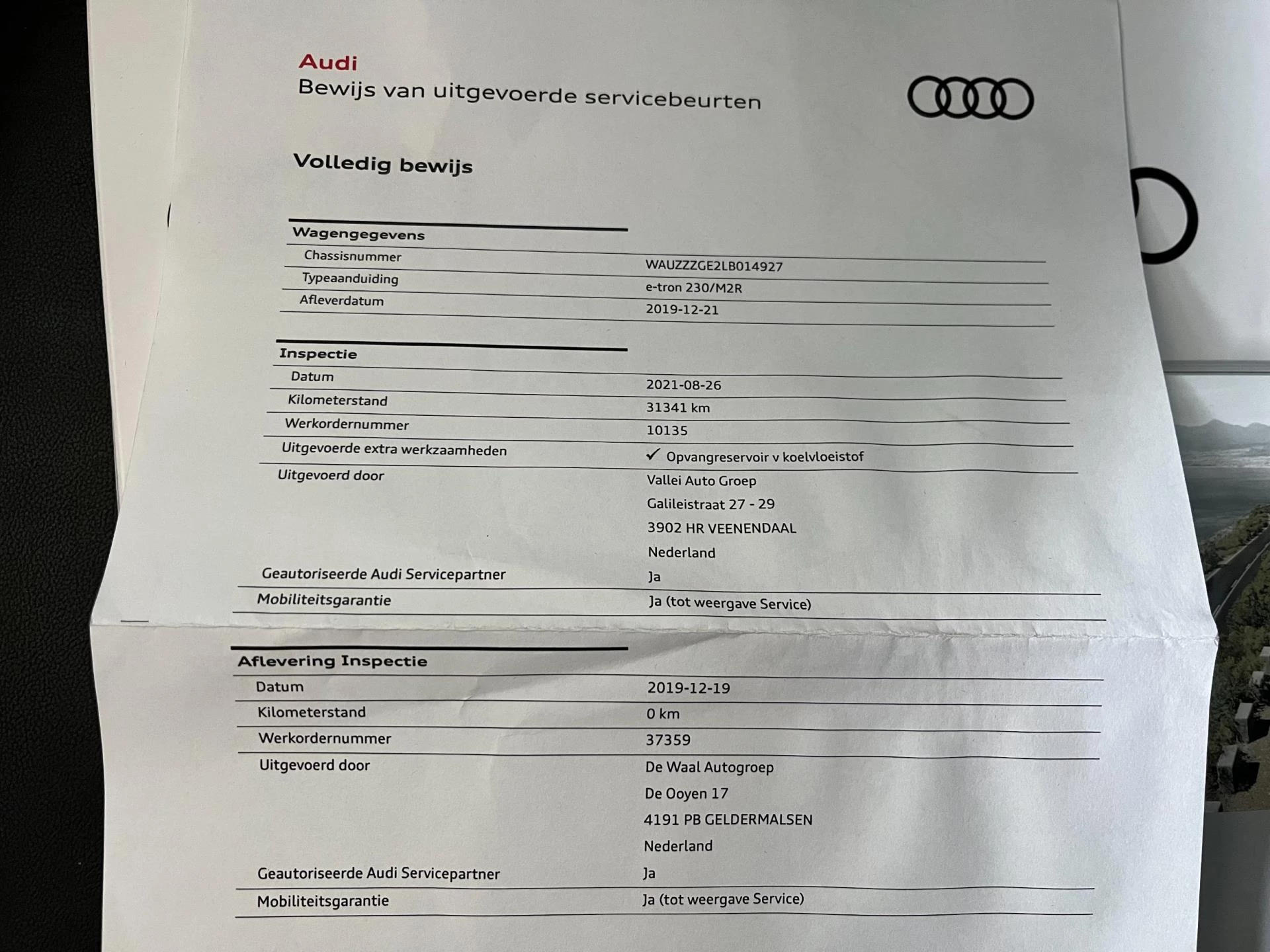 Hoofdafbeelding Audi e-tron
