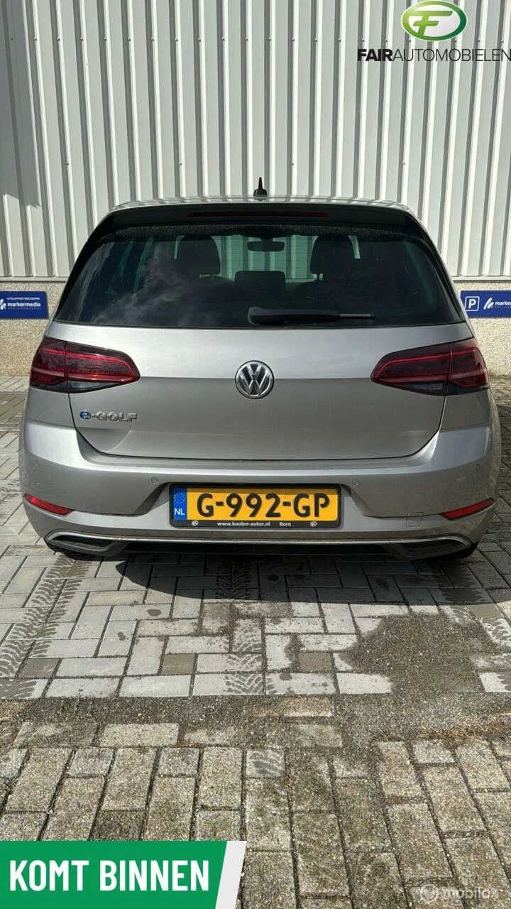 Hoofdafbeelding Volkswagen e-Golf