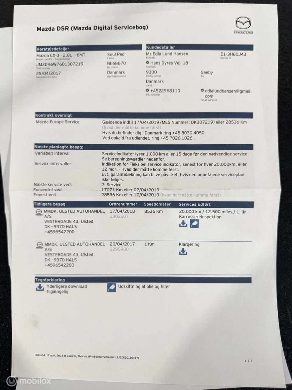 Hoofdafbeelding Mazda CX-3