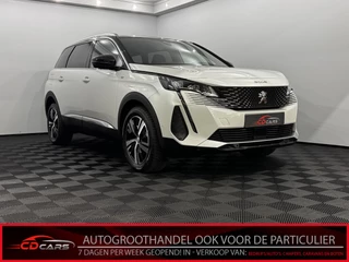 Hoofdafbeelding Peugeot 5008 Peugeot 5008 1.2 PureTech GT- Line 7P Half leder, Camera, Navi, Keyless start, Virtual desk, Elektrische achterklep, Cruise control