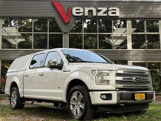 Hoofdafbeelding Ford F-150 Ford F-150 3.5 V6 Ecoboost Platinum NL-AUTO, PANO, LAGE BIJTELING!!