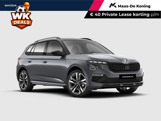 Hoofdafbeelding Škoda Kamiq Škoda Kamiq Monte Carlo 1.0 TSI 85 kW / 115 PK SUV 7 versn.DSG | Metallic Lak | Travel assist Plus | 1000,- inruilvoordeel!!