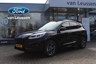 Ford Kuga 2.5 PHEV ST-LINE STOEL-STUUR & VOORRUIT VERW APPLE/ANDROID NAVI PARK-SENSOREN KEYLESS CRUISE STOELVERW. VOOR+ACHTER