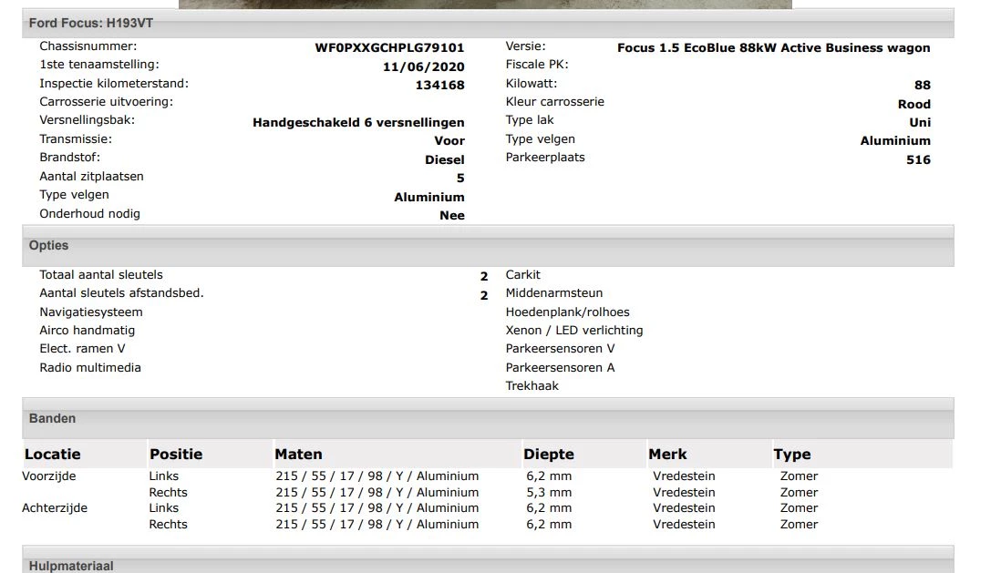 Hoofdafbeelding Ford Focus