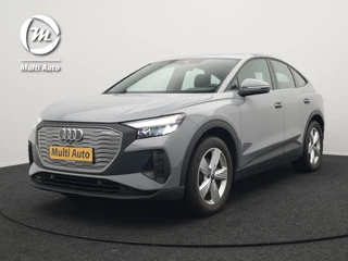 Hoofdafbeelding Audi Q4 e-tron Audi Q4 e-tron Sportback 35 Edition 55 kWh 170pk Dealer O.H INCL BTW | Adaptive Cruise | Camera | Verwarmde Stoelen | Virtual | Front Assist | Navigatie | DAB |