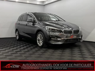 BMW 2 Serie Gran Tourer 218i 7p. High Executive Leder, Camera, Navi, Head-up display, Elektrische achterklep, Keyless start, Cruise control