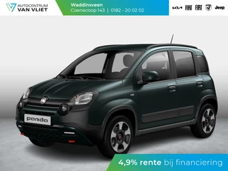 Fiat Panda Hybrid Cross | Airco | Bluetooth Dakrails | LED | PDC | Uit voorraad leverbaar !