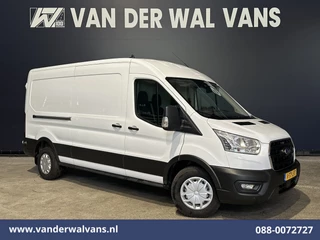 Ford Transit 2.0 TDCI 130 pk L3H2 Euro6 Airco | Camera | Navigatie | Android Auto | Cruisecontrol | Parkeersensoren Stoelverwarming, Verwarmde voorruit, Elektrisch verstelbare bestuurdersstoel, Bijrijdersbank