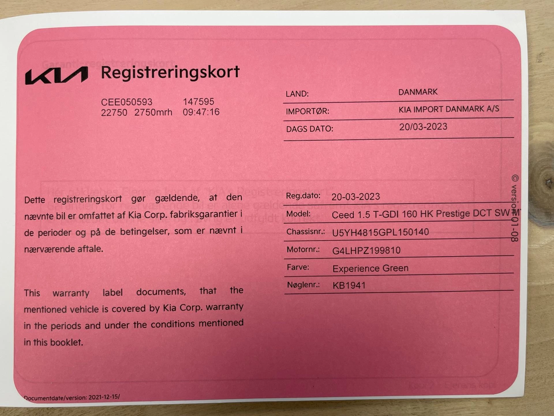 Hoofdafbeelding Kia Ceed Sportswagon