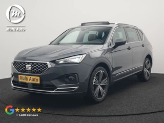 Hoofdafbeelding SEAT Tarraco SEAT Tarraco 1.4 TSI e-Hybrid Xcellence Plug In Hybrid 245pk Dealer O.H PHEV | Trekhaak Af Fabriek | Panodak | Adaptive Cruise | 360 Camera | Lederen Sportstoelen Memory & Verwarmd | Apple Carplay | Virtual | Stuur Verwarmd | Blis | Navigatie | DAB | 20"L.M |