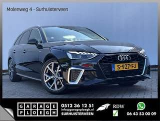 Audi A4 Avant 35 TFSI S edition Virtual Carplay Stoelverw Keyless Trekhaak Led Elek.Klep S-Line NL-Auto!