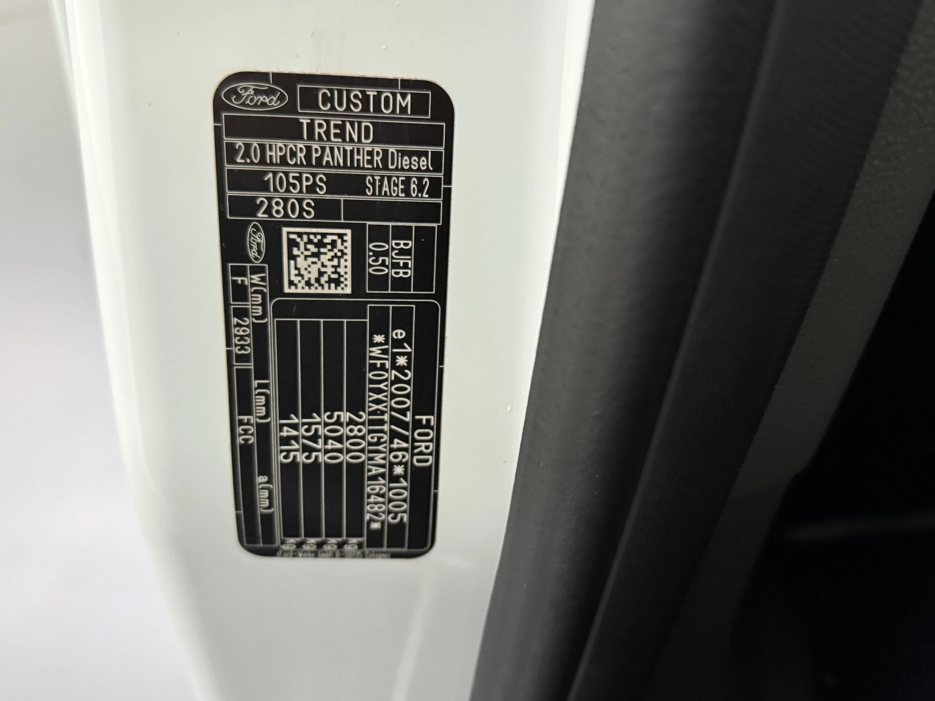 Hoofdafbeelding Ford Transit Custom