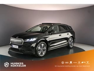 Škoda Enyaq iV 50 180pk Automaat Panoramadak, Adaptive cruise control, Navigatie, LED verlichting, Stoelverwarming, Airco, DAB, App connect, Parkeersensor achter