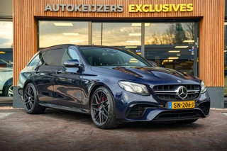 Hoofdafbeelding Mercedes-Benz E-Klasse Mercedes-Benz E-klasse Estate AMG 63 S 4MATIC Premium Plus Burmester Panodak Leer Ambient Widescreen 360 Camera