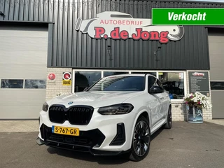 BMW iX3 HIGH EXECUTIVE 80kWh M-Sport SOH 100% Panoramadak Trekhaak HUD Memory Leder Mooi vol!