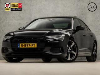 Audi A6 45 TFSI quattro S-Line Sport 245Pk Automaat (SCHUIFDAK, APPLE CARPLAY, NAPPA LEDER, SPORTZETELS, 360 CAMERA, ADAPTIVE CRIUSE, MEMORY SEATS, STOELVERWARMING, NIEUWSTAAT)