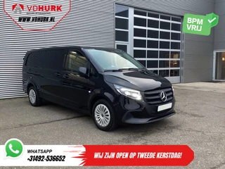Mercedes-Benz Vito 119 CDI Aut. L3 LED/ 2.5t Trekverm./ 270Gr.Deuren/ Stoelverw./ Carplay/ Camera/ Trekhaak/ Cruise/ PDC/ DAB