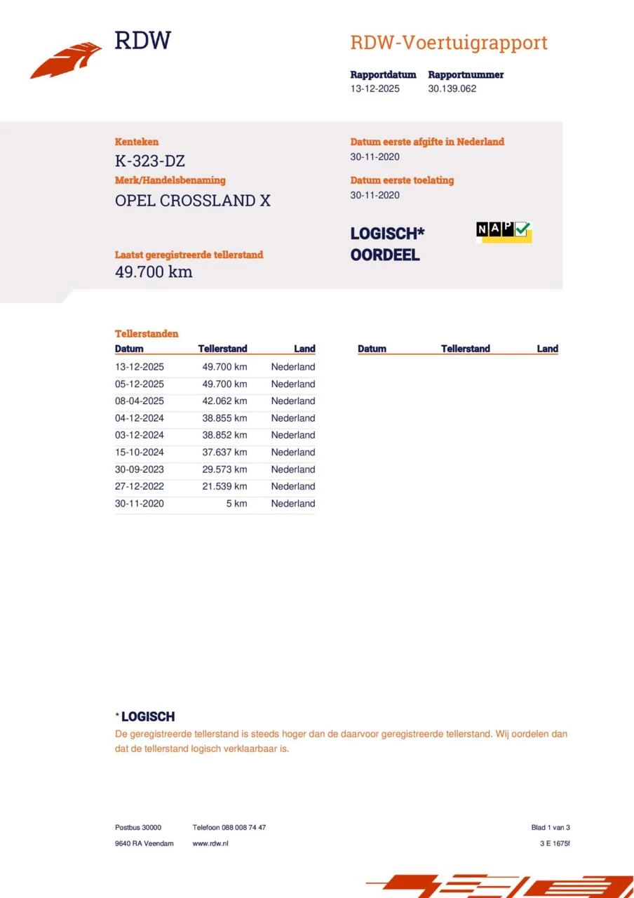 Hoofdafbeelding Opel Crossland X