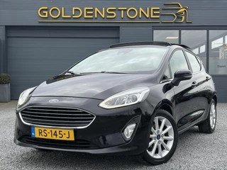 Ford Fiesta 1.0 EcoBoost Titanium 2e Eigenaar,Pano,Camera,Navi,PDC V+A,Carplay,Clima,Cruise,Dealer Onderhouden,6 Bak,N.A.P,102pk,Lm velgen,Apk tot 02-2027