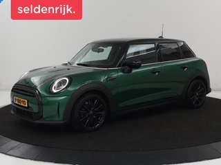 Mini Cooper 1.5 Business Edition | Harman/Kardon | Carplay |  Verwarmde voorruit | Navigatie | Full LED | Half leder | Parkeerhulp | Climate control | Cruise control | Bluetooth | British Racing Green