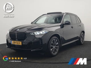 BMW X5 xDrive50e M Sport PHEV 490pk Dealer O.H. | Panodak | Luchtvering | Adaptive Cruise | Head Up | 360 Camera | Harman / Kardon | Lederen Sportstoelen Memory & Verwarmd | Sfeerverlichting | Apple Carplay | Keyless | Blis | 20"L.M | Plug