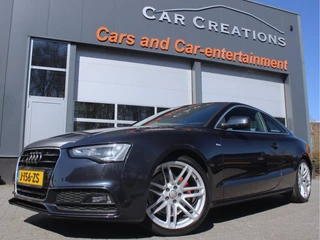 Hoofdafbeelding Audi A5 Audi A5 Coupé 1.8 TFSI Facelift 2x S-Line Leder/Stof