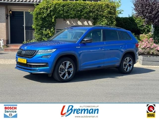 Hoofdafbeelding Škoda Kodiaq Škoda Kodiaq 1.5 TSI SPORTLINE BUSINESS 7P. Panodak Trekhaak