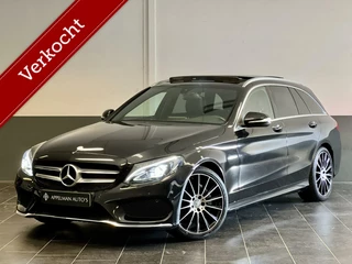 Hoofdafbeelding Mercedes-Benz C-Klasse Mercedes C-klasse Estate 180 AMG | Pano | Dodehoek | Elektrische Kofferklep |