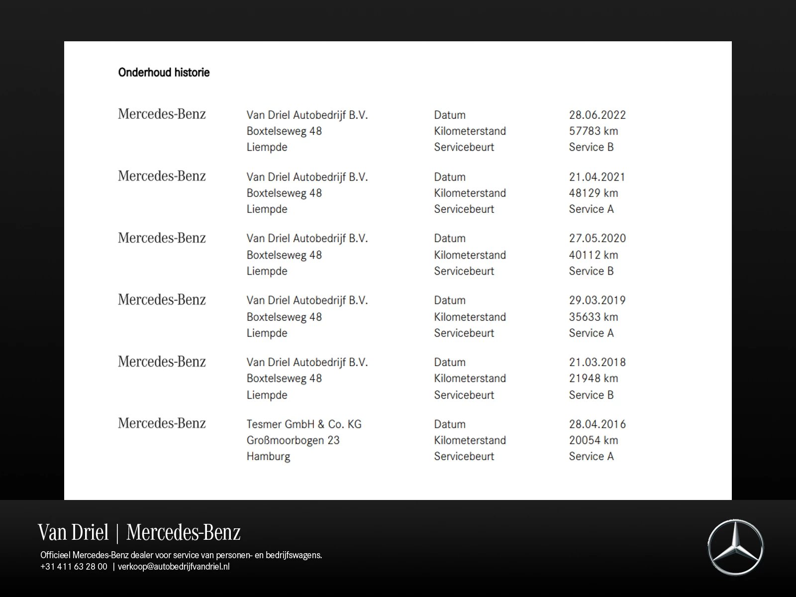 Hoofdafbeelding Mercedes-Benz A-Klasse