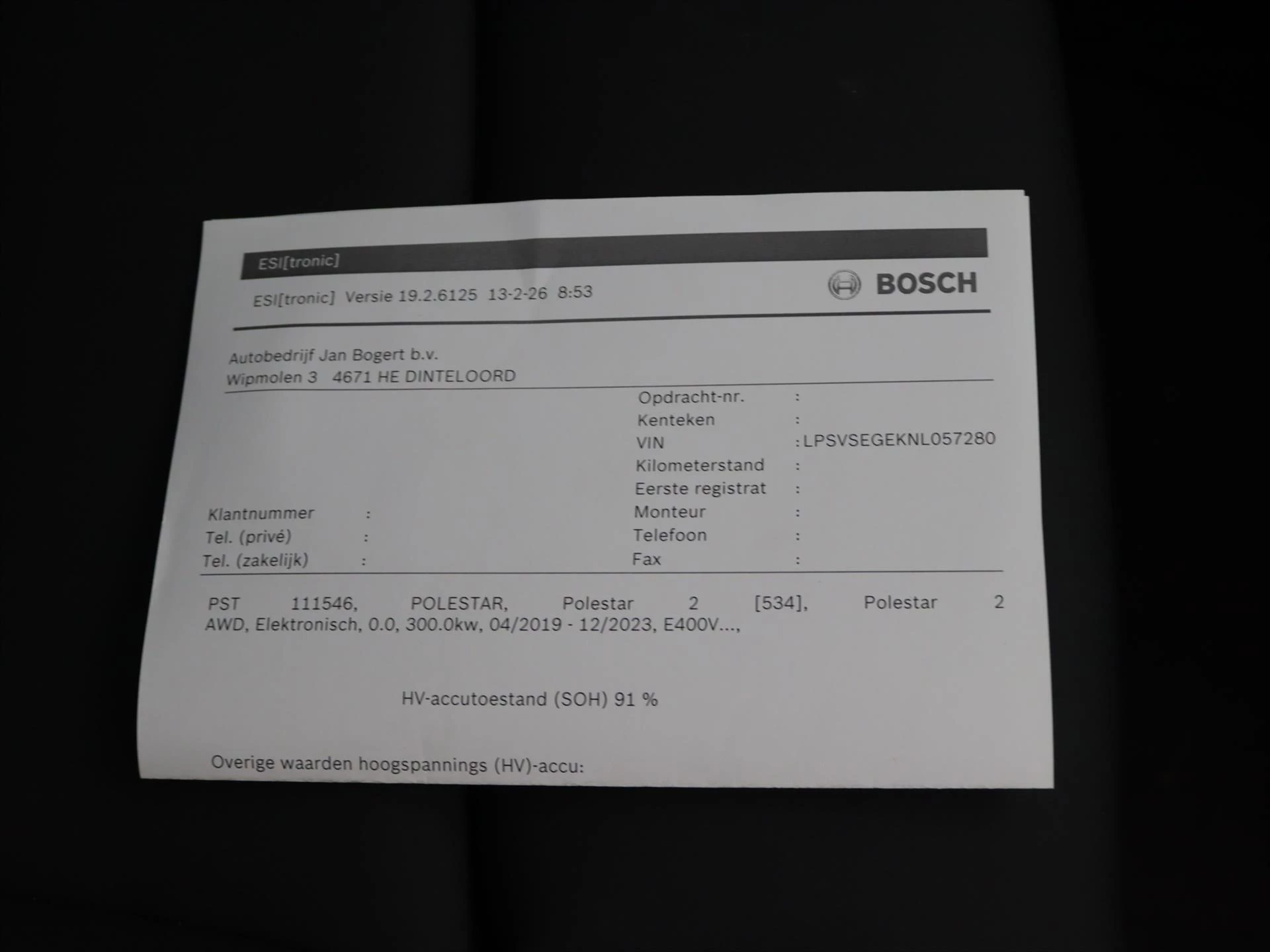 Hoofdafbeelding Polestar 2