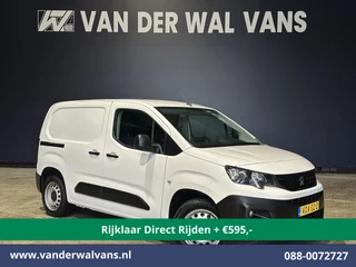 Peugeot Partner 1.5 BlueHDI 102pk L1H1 inrichting Euro6 *Rijklaar Direct Rijden* Airco | Camera | Navigatie | Apple Carplay Trekhaak, Cruisecontrol, Android Auto, Parkeersensoren