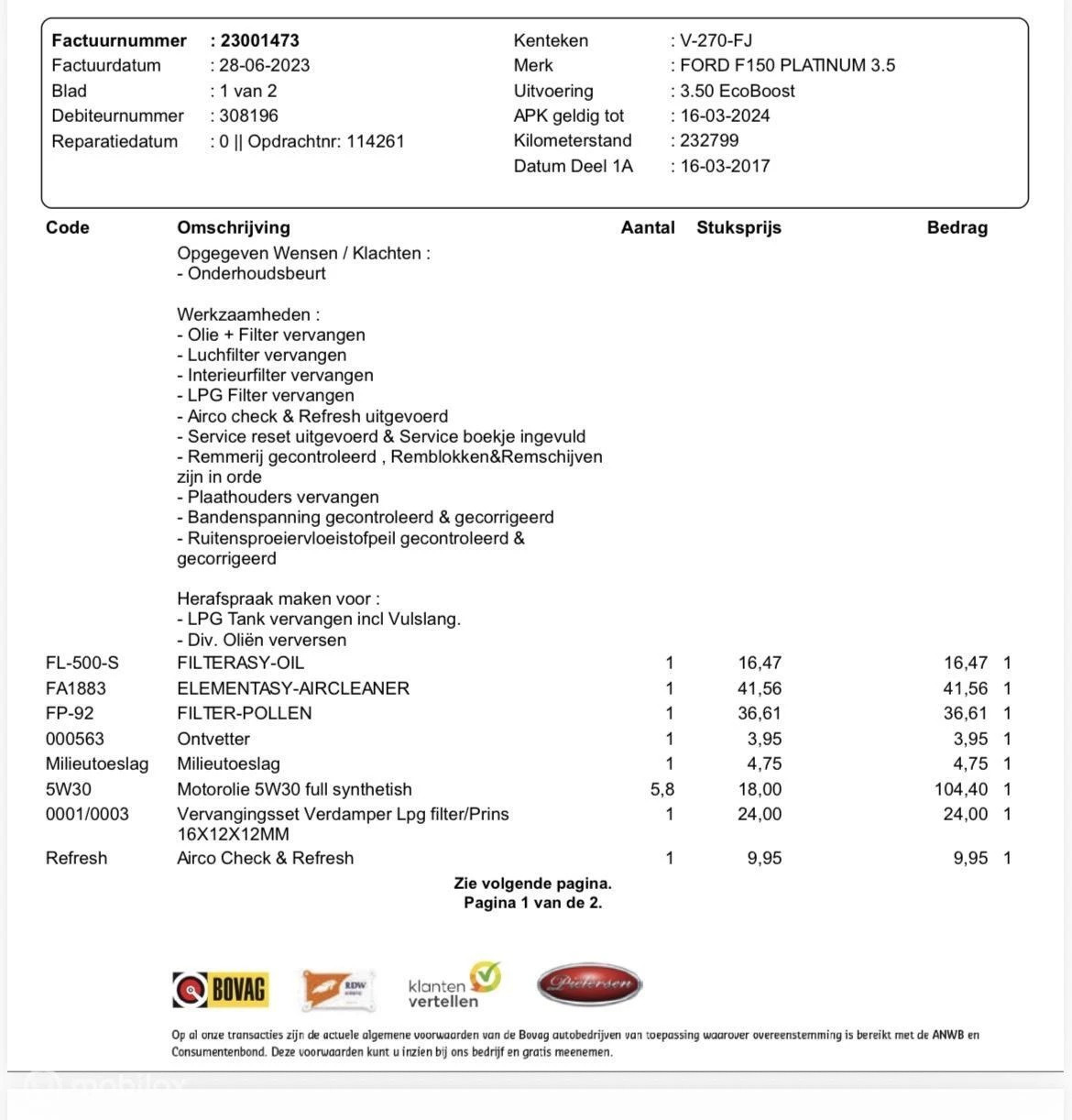 Hoofdafbeelding Ford F-150