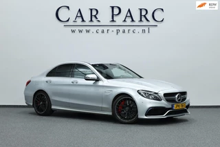 Mercedes-Benz C-klasse AMG 63 S 510+PK LED/SFEER/HUD/LEDER+S.VERWARMING+MEMORY/19" LMV/CAM/ACC/ECC/12 MDN GARANTIE!