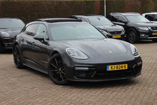 Porsche Panamera Sport Turismo 2.9 4 E-Hybrid / Panoramadak / Camera / Luchtvering / Sportuitlaat / Bose / 21'' / Softclose / Sportdesign&Chrono / Stoelverwarming 4x / Stuurverwarming / DAB / Dodehoek / Cruise Control
