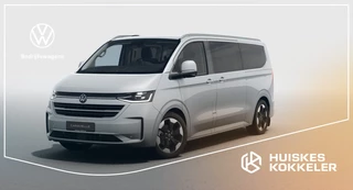 Hoofdafbeelding Volkswagen Transporter Volkswagen Transporter Caravelle Style L2 2.5 eHybrid 233 pk | 8-zits | Elek. Trekhaak | Verwarmde voorruit | Elektrische voorstoelen | Harman-Kardon |