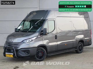 Iveco Daily 35S21 BPM VRIJ! 3.0L Black Edition Automaat 210PK L2H2 2025-Model 3,5t Trekvermogen ACC LED CarPlay Camera Parkeersensoren Euro6 L2 12m3 Airco