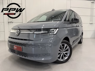 Volkswagen Multivan 1.4 eHybrid EDITION 7p. PANO/LEER/MASSAGE+VENTILATIE/IQ-LIGHT/ELECTR.SCHUIFDEUREN/SFEER/CAMERA/18"/PURE-GREY/VOLLEDIG VW DEALER HISTORIE