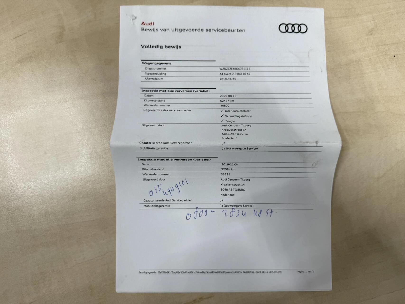 Hoofdafbeelding Audi A4