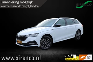 Skoda Octavia Combi 1.4 TSI iV PHEV sportline trekhaak sfeerverlichting sportzetels met stoelverwarming