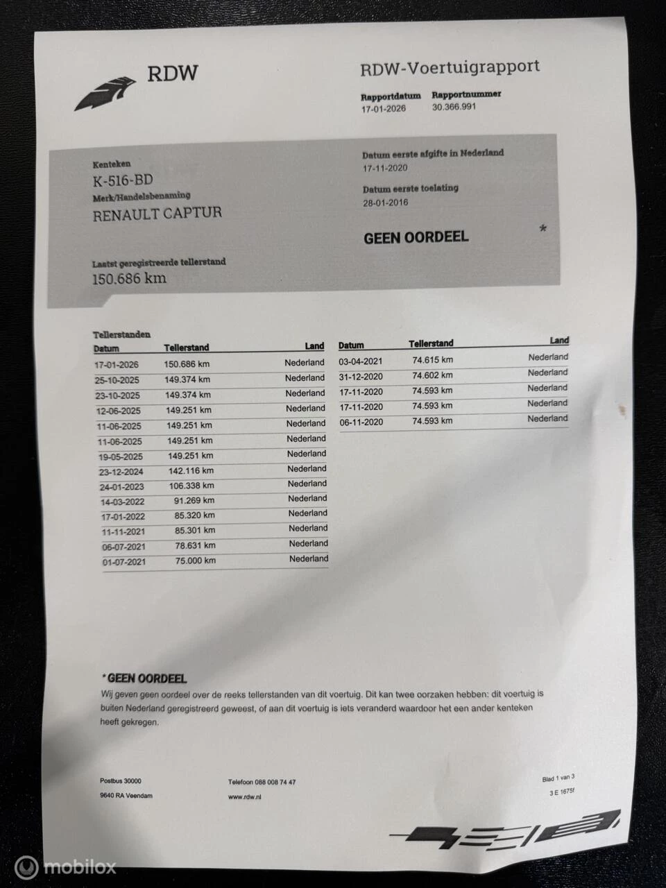 Hoofdafbeelding Renault Captur