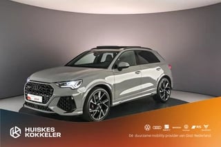 Audi RS Q3 400pk Audi RS Q3 400pk | Pano | B&O | Trekhaak | Carbon | 21 inch | Leder | Matrix | Sportuitlaat | 280km\h | Adapt. Cruise | Sfeerverlichting | Keyless | Demperregeling |