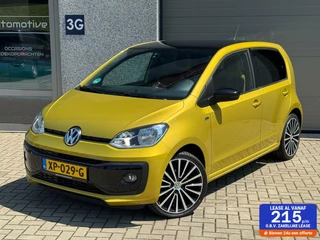 Volkswagen Up! 1.0 BMT high up! R-line/Climate/Cruise/NLauto/17inchLM/Stoelverw/Blackpack/NLAuto