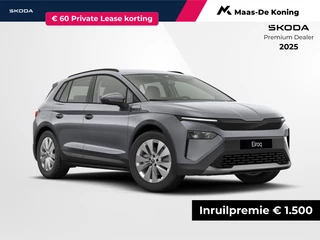 Škoda Elroq Selection Elektromotor 125 kW / 170 PK SUV | Trekhaak wegklapbaar | PRIVATELEASE 416,- PER MAAND!! | 1500,- INRUILPREMIE!!| 2025 rijden!