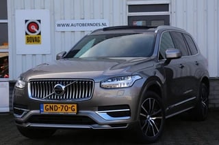 Volvo XC90 2.0 T8 Recharge AWD Inscription 7P.*Perfect Volvo Onderh.*1ste Eig*BTW*Luchtvering/H&K/360/Full LED/ACC/Pilot Ass./Keyless/Memorie/HUD/Stoelverw.V+A/Stuurverw./Parkeersens.V+A/19 inch LM*