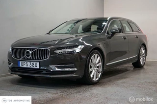 Hoofdafbeelding Volvo V90 Volvo V90 2.0 T8 AWD Inscription, navi, trekhaak, BLIS