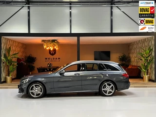 Mercedes-Benz C-klasse 180 AMG Garantie Trekhaak Leder Elek Achterklep StoelVW Cruise Navi Clima Rijklaar