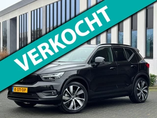 Volvo XC40 Recharge P8 AWD 408 pk R-Design, 1 e eigenaar,1/2 leder, navigatie, NL auto met nationale auto pas
